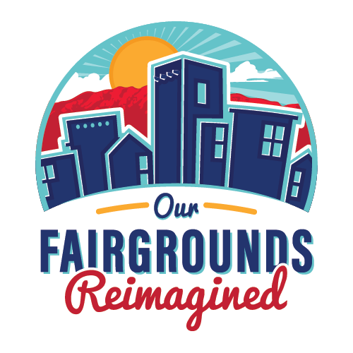 Our Fairgrounds Reimagined logo