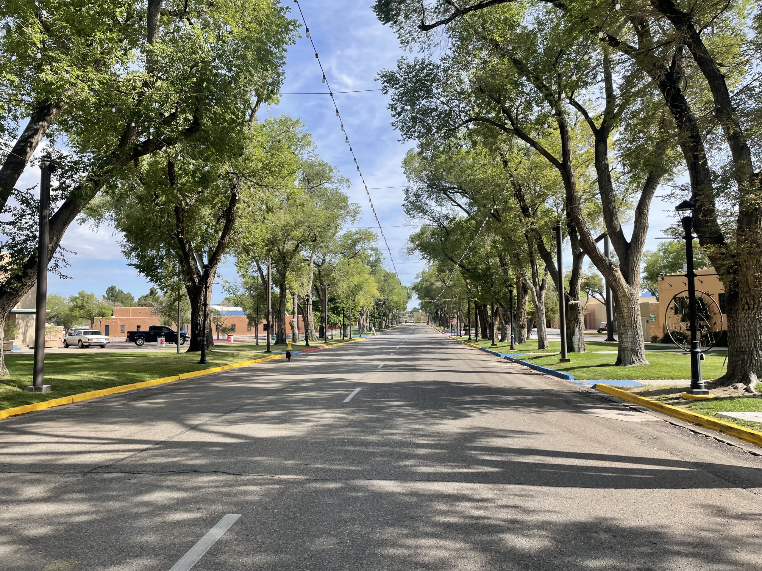 Main road that goes down the Fairgrounds
